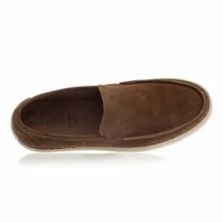 Hub Station Mocassins / Chaussures Bateau Homme Marron -Baskets / Sneakers Soldes 01W046203F