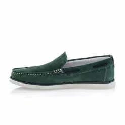 Trek Stone Mocassins / Chaussures Bateau Homme Vert -Baskets / Sneakers Soldes 01W047084E
