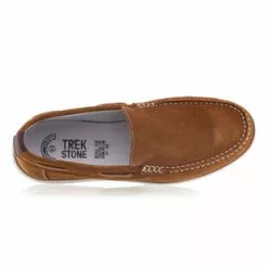 Trek Stone Mocassins / Chaussures Bateau Homme Marron -Baskets / Sneakers Soldes 01W047121F