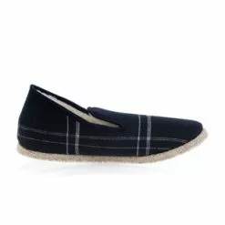 Le Slip Français Pantoufles Homme Bleu -Baskets / Sneakers Soldes 01W047429D
