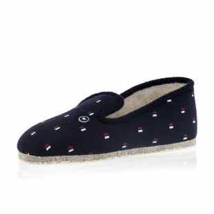 Le Slip Français Pantoufles Homme Bleu 4 Le Slip Français Pantoufles Homme Bleu – Image 2